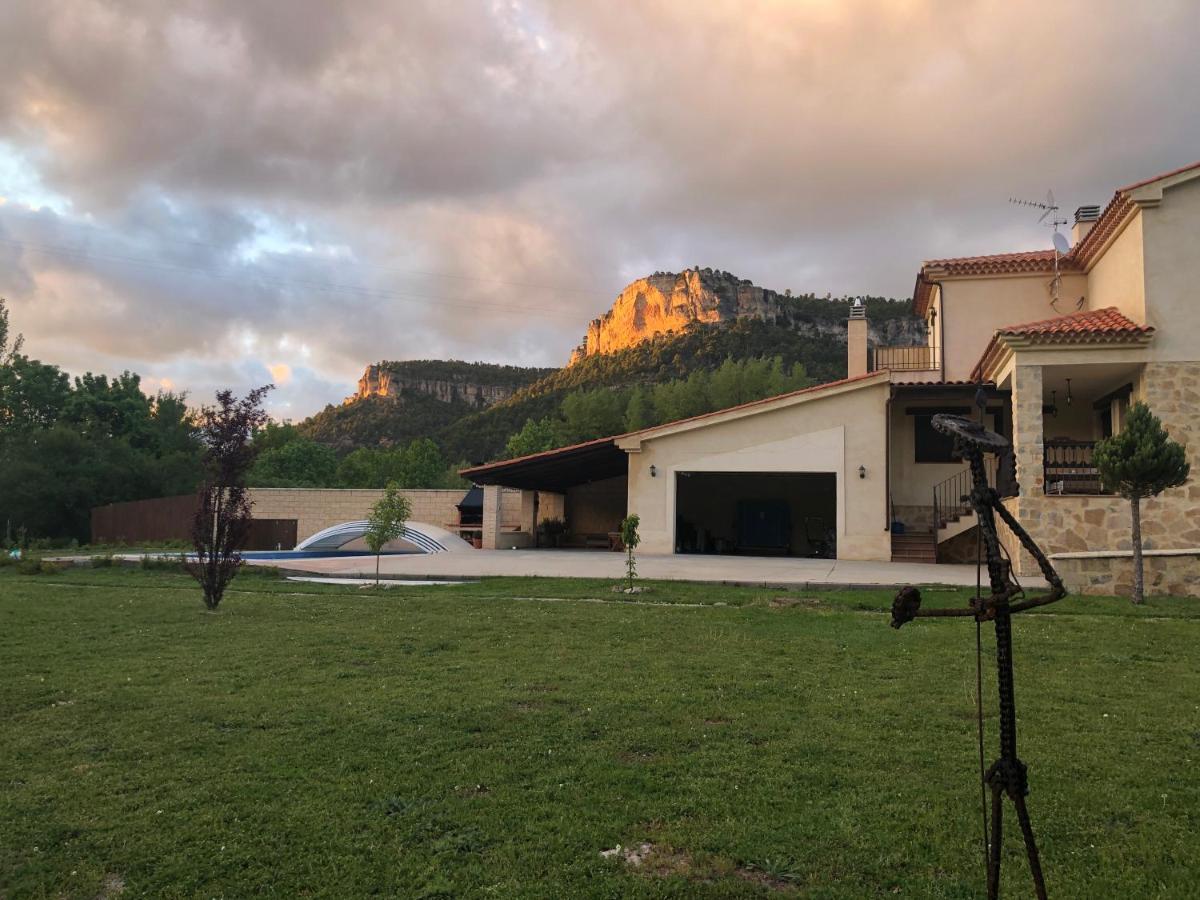 Casa Rural Laguna De Унья Экстерьер фото
