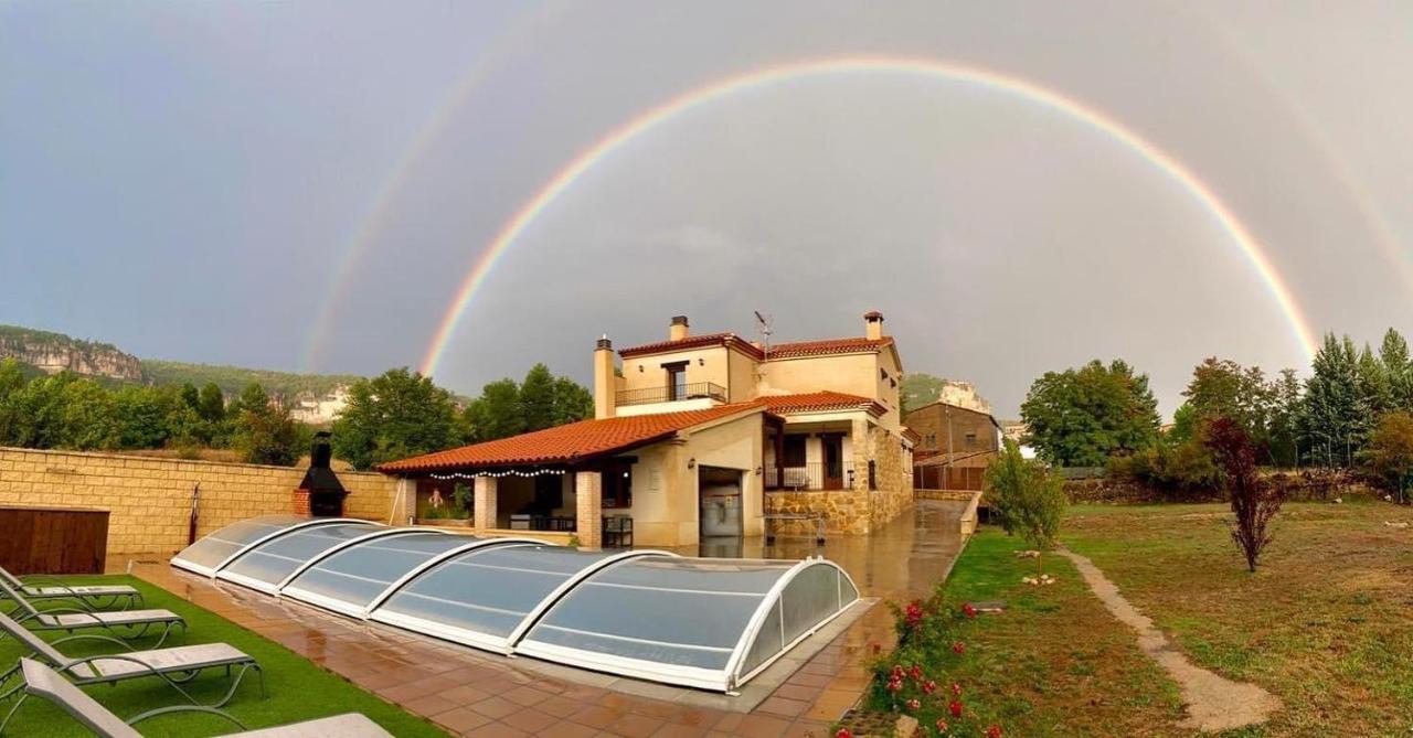 Casa Rural Laguna De Унья Экстерьер фото